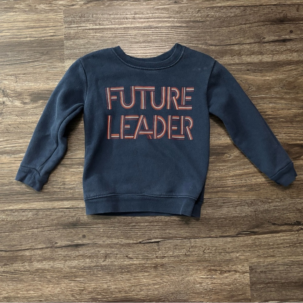 Kids Navy Blue Future Leader Sweatshirt